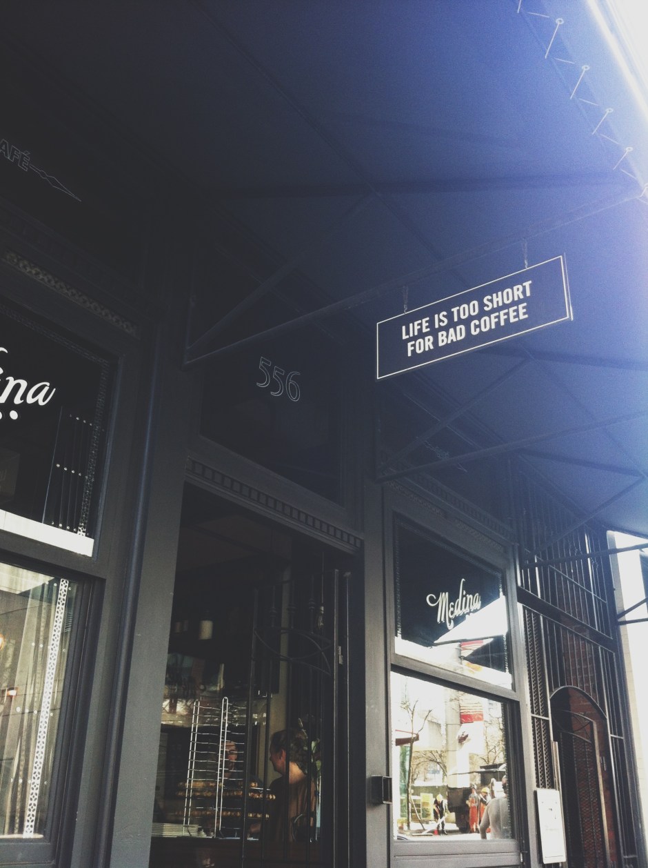 LIFE IS TOO SHORT FOR BAD COFFEE